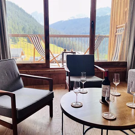 Lägenhet Ski-in Out With Mountain Viewand Parking Courchevel